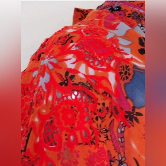 FREE PEOPLE frayed hem open back dress - Picture 5 of 8